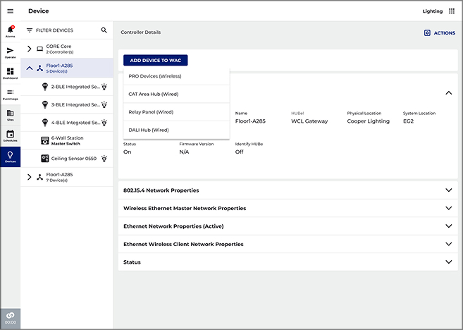 Add Devices, new and existing devices kept separate before any change is committed