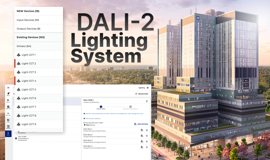 DALI-2 Lighting System commissioning system