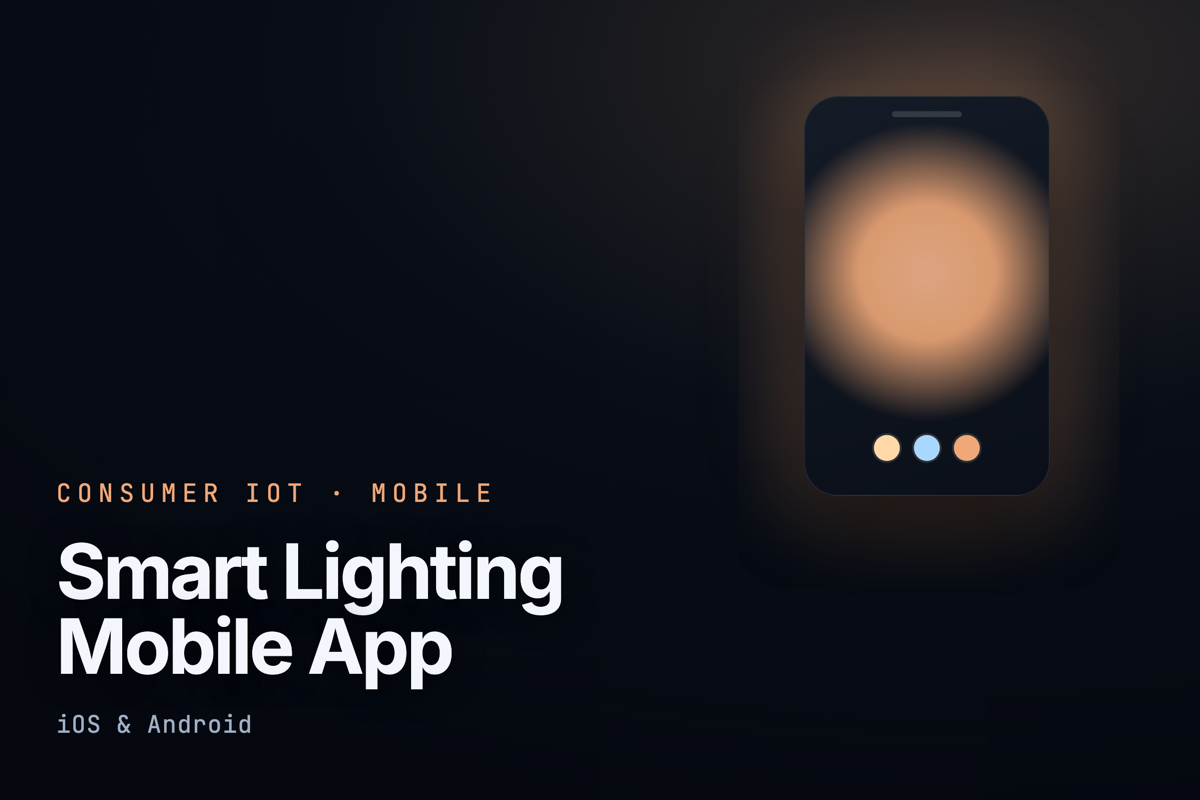 Smart Lighting Mobile App